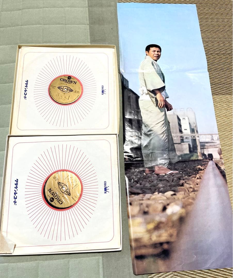 【昭和レコード】北島三郎 ベスト20 仁義 誠 兄弟仁義 関東流れ唄 邦楽 演歌