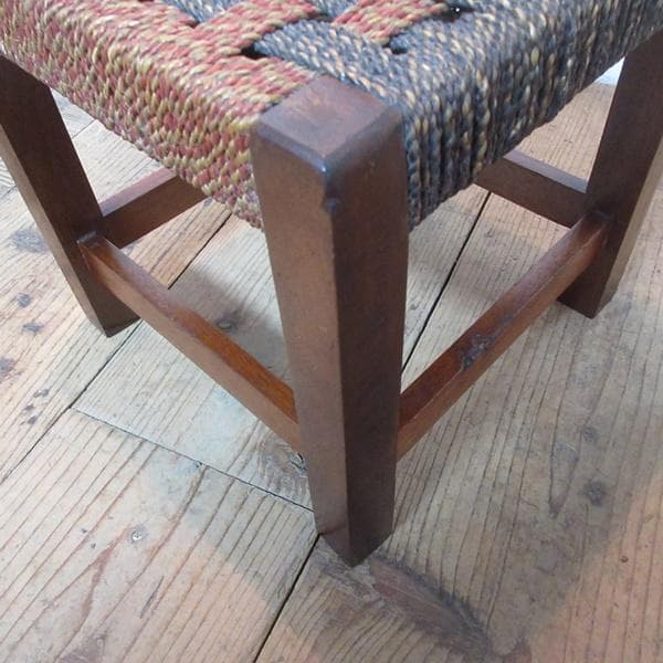 イギリス アンティーク 家具 スツール 花台 イス 格子 4606e