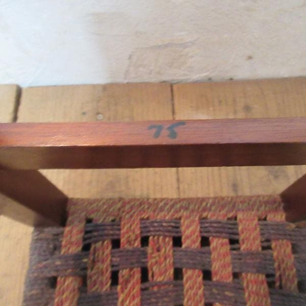 イギリス アンティーク 家具 スツール 花台 イス 格子 4606e