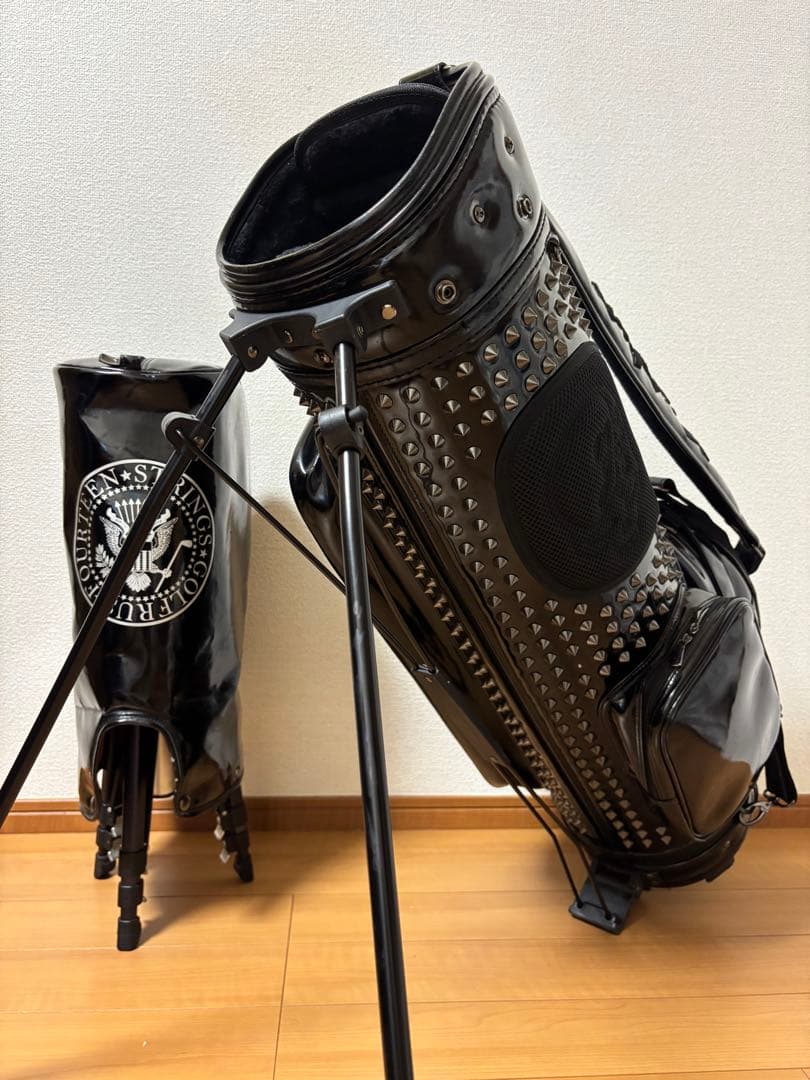 RUSSELUNO ブラック ラッセルノ スタッズ キャディバッグ 限定品6分割