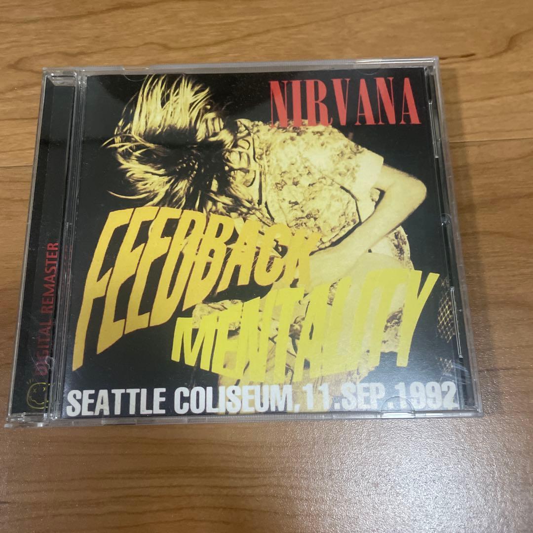 ニルヴァーナnirvana1992feedback mentality 貴重CD