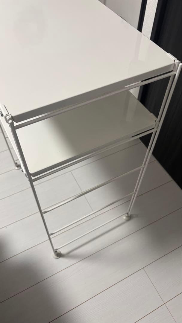 ステンレスユニットシェルフ　幅５８×奥行４１×高さ８３ｃｍ　無印良品