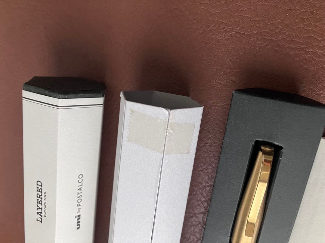 uni POSTALCO LAYERED ポスタルコ　ボールペン　バーガンディ