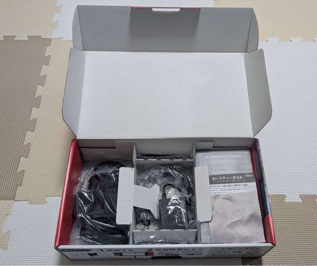 【初期化・動作確認済】Nintendo Switch ネオンブルー