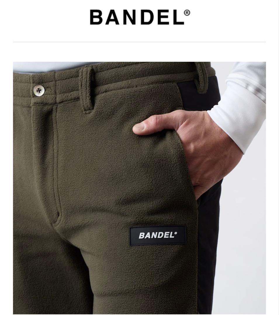BANDEL GOLF フリースパンツ カーキ L