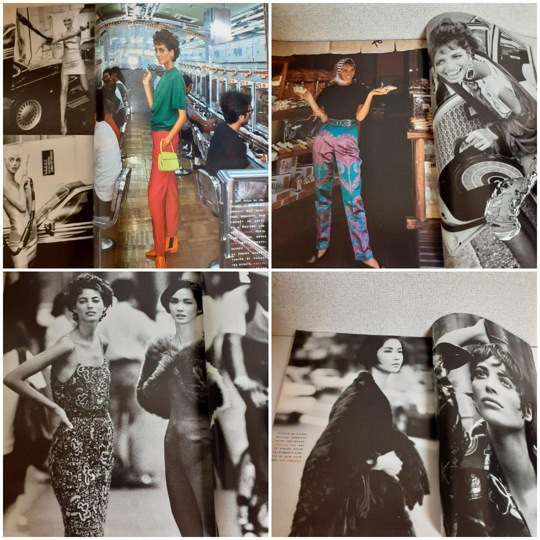 vogue italia 1990年NOVEMBER スーパーモデル