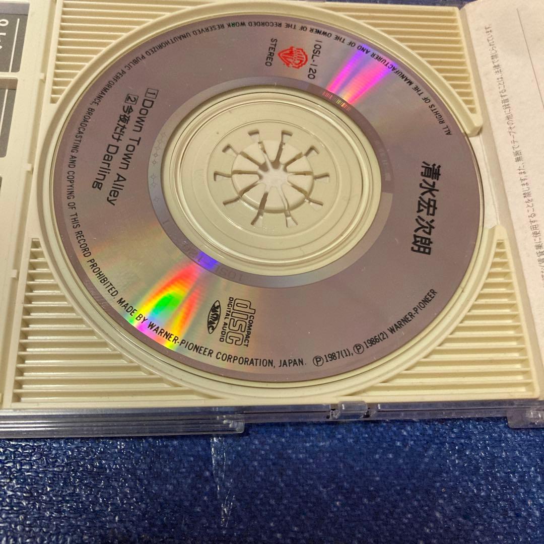 清水宏次朗　down town alley 8センチ8cmシングル　曲　織田哲郎