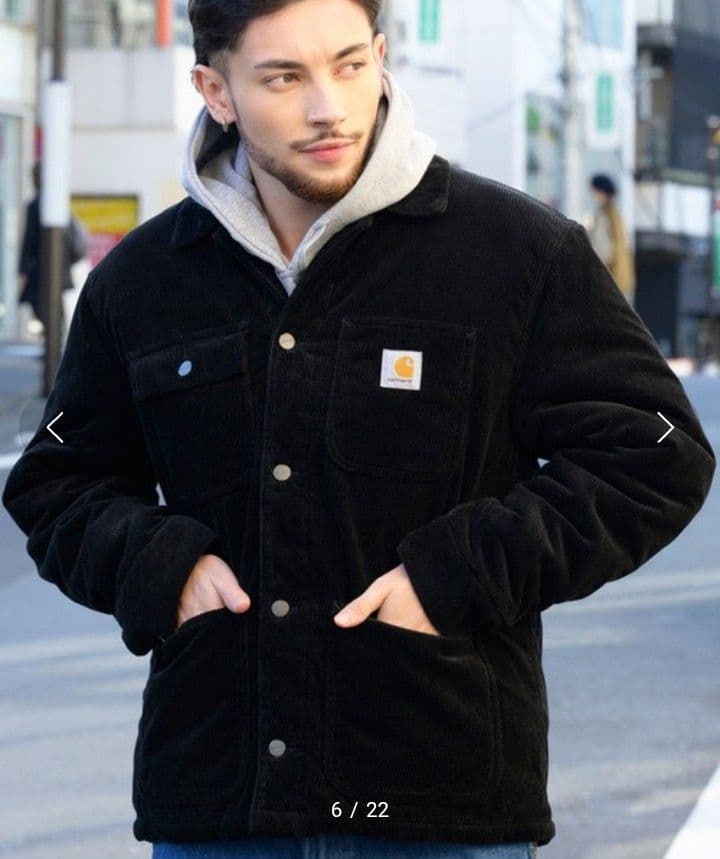 カーハート　Ｌ　ミシガン　コート　コーデュロイ