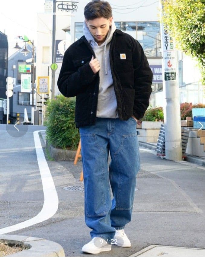 カーハート　Ｌ　ミシガン　コート　コーデュロイ