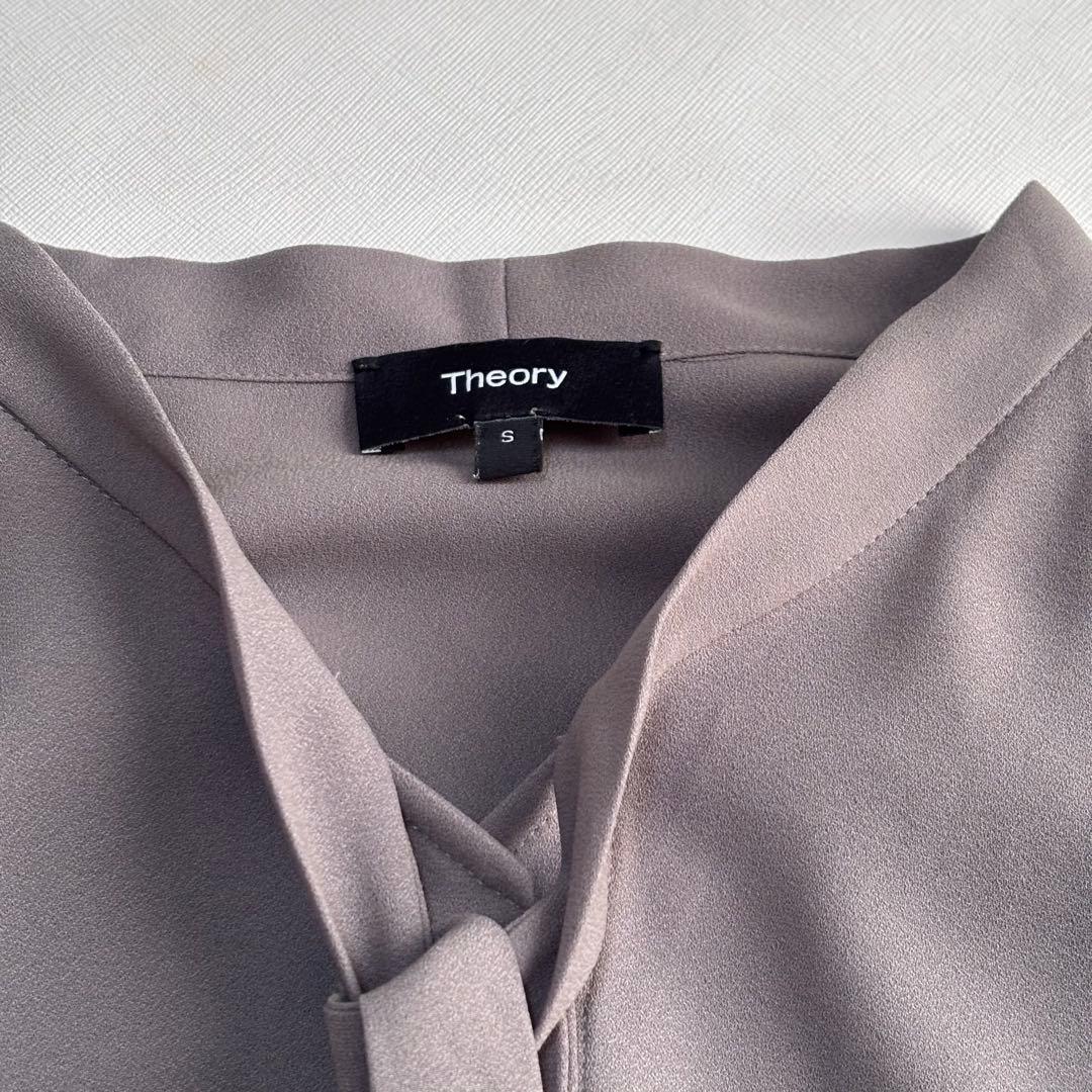 セオリー　Theory ブラウス Prime GGT Tie Blouse