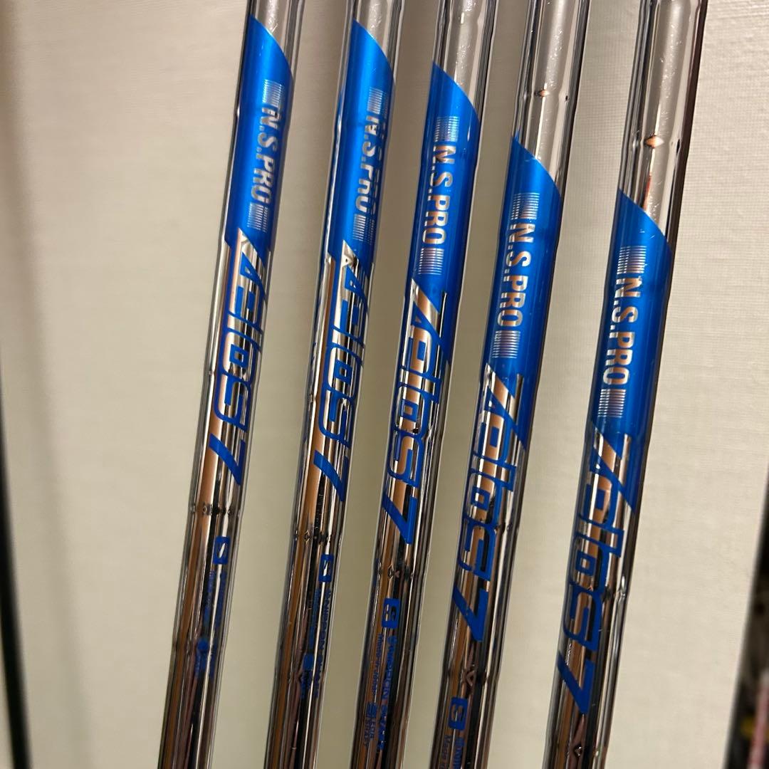 【美品】キャロウェイLEGACY Vアイアンセット　A〜5番　7本　ZELOS7