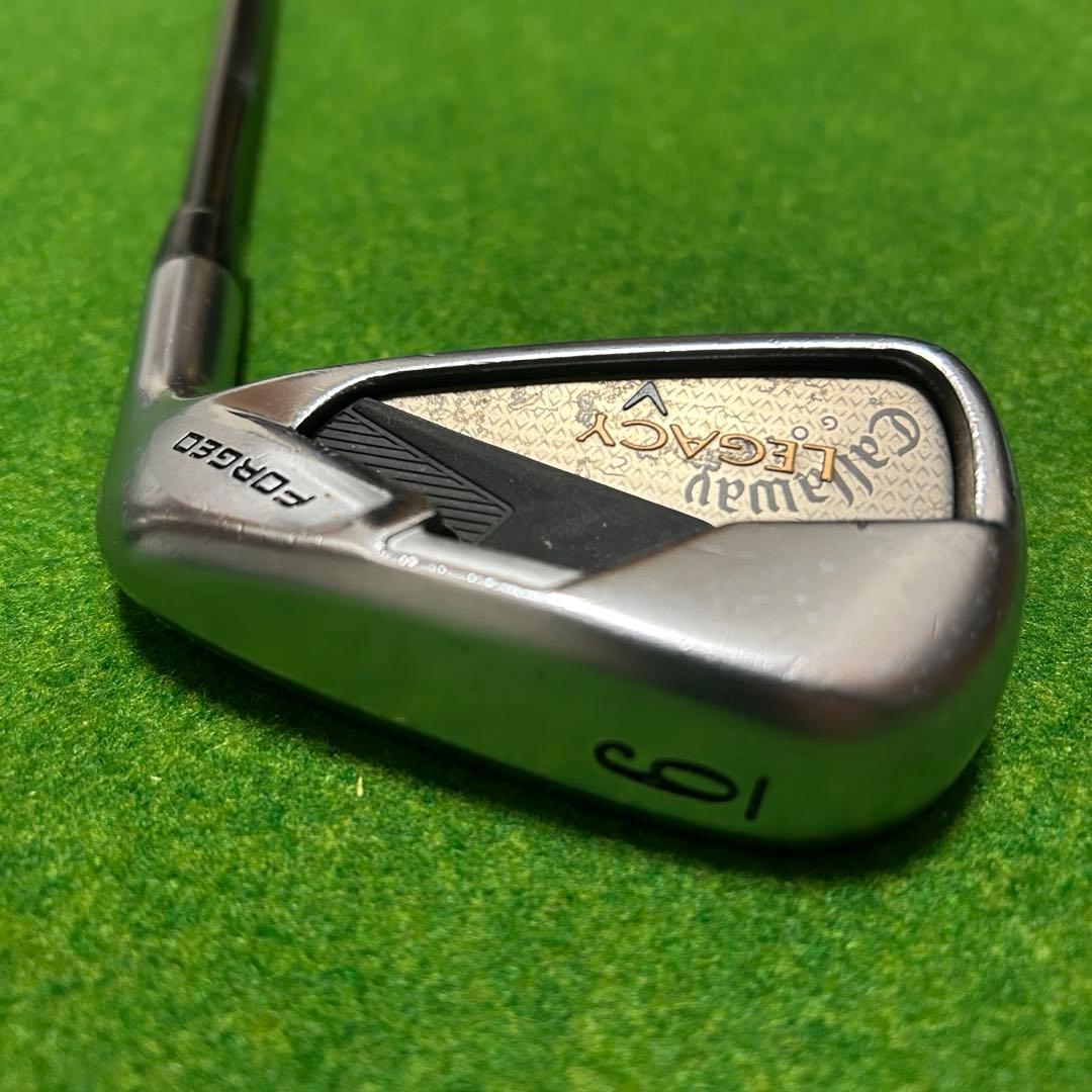 【美品】キャロウェイLEGACY Vアイアンセット　A〜5番　7本　ZELOS7