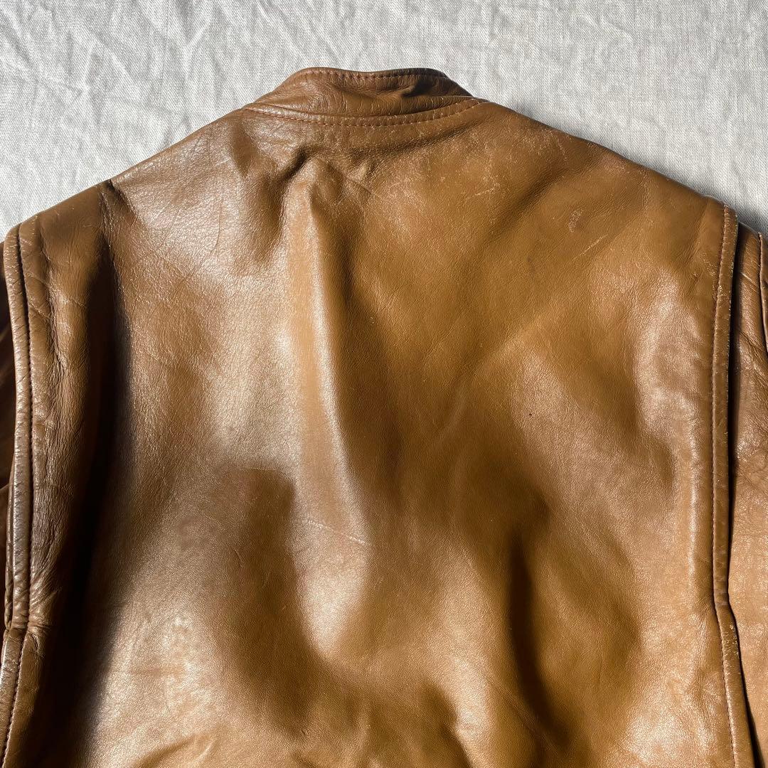 70's AMF Harley Davidson レザーライダースジャケット