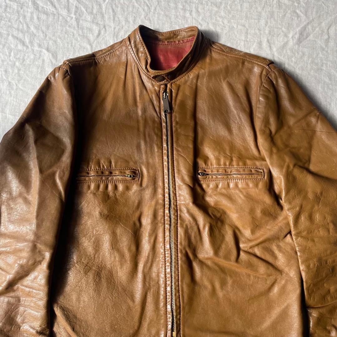 70's AMF Harley Davidson レザーライダースジャケット