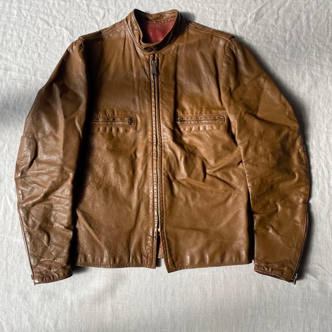 70's AMF Harley Davidson レザーライダースジャケット