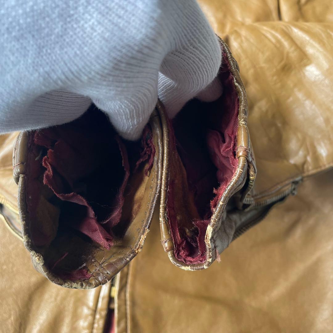 70's AMF Harley Davidson レザーライダースジャケット