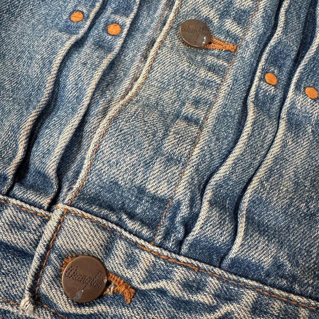 90s WRANGLER 11MJ デニムジャケット　L　日本製　Gジャン