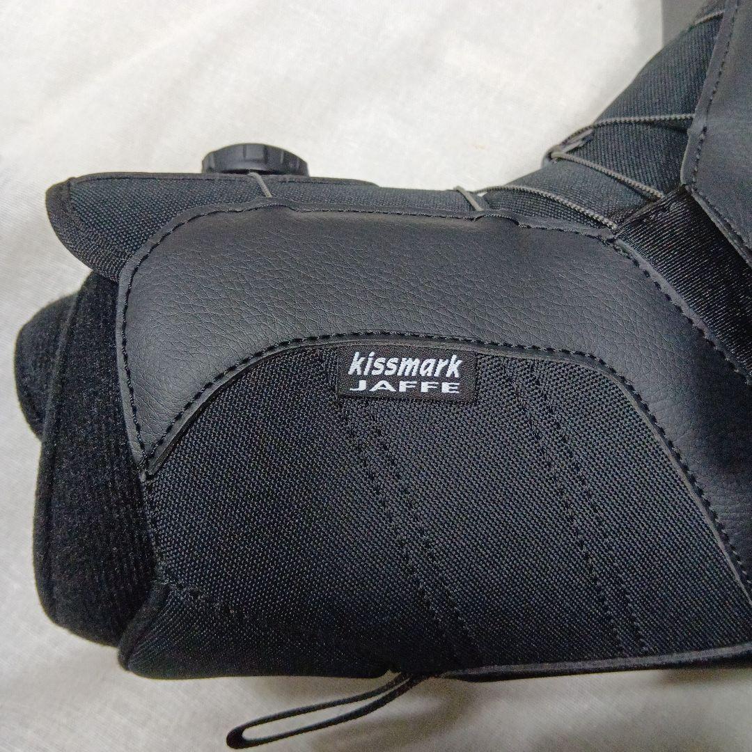 キスマーク jaffe スノーボードブーツ 24.0 黒