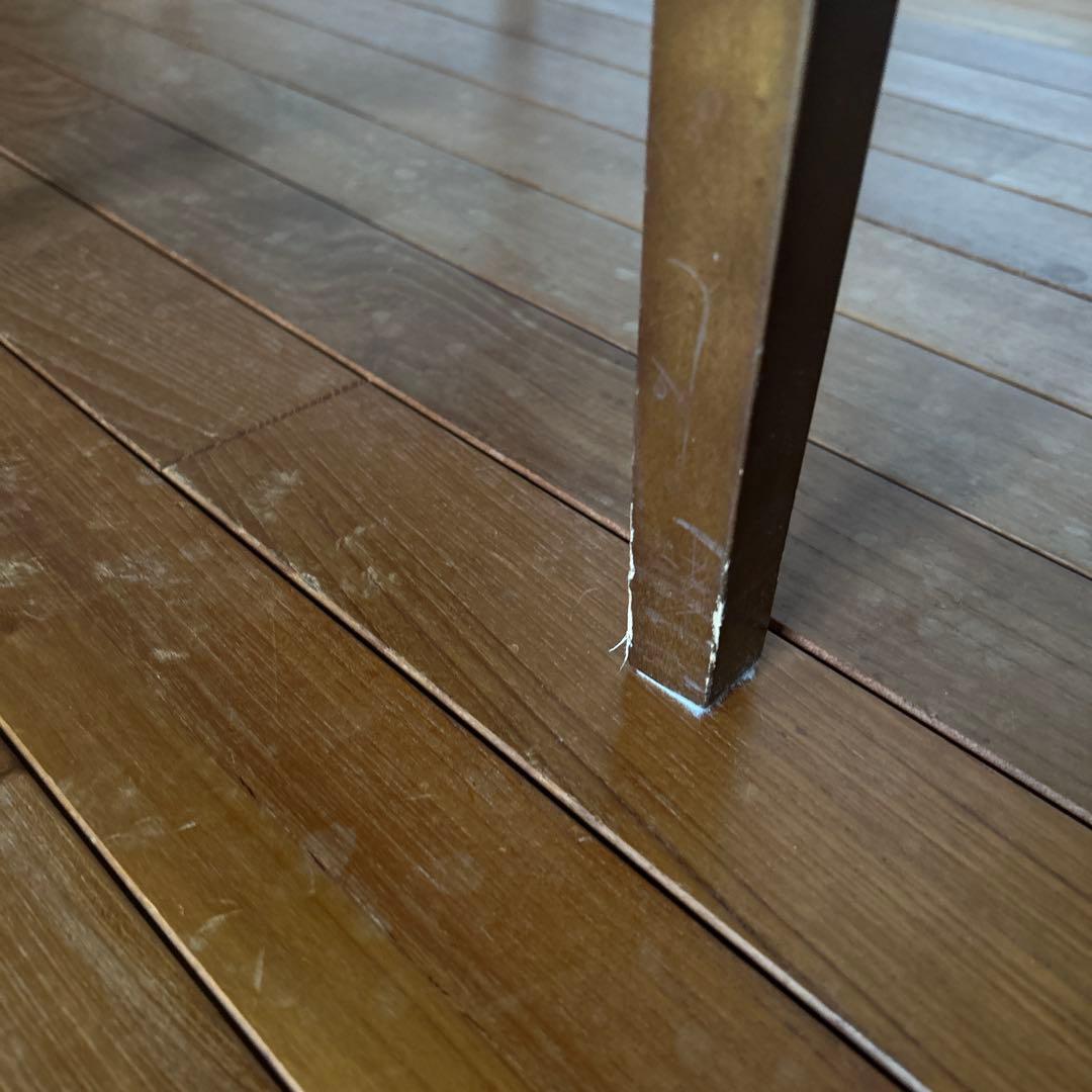 レア美品ローラアシュレイミラー仕上げのブラウン木製ドレッサーコンソールテーブル