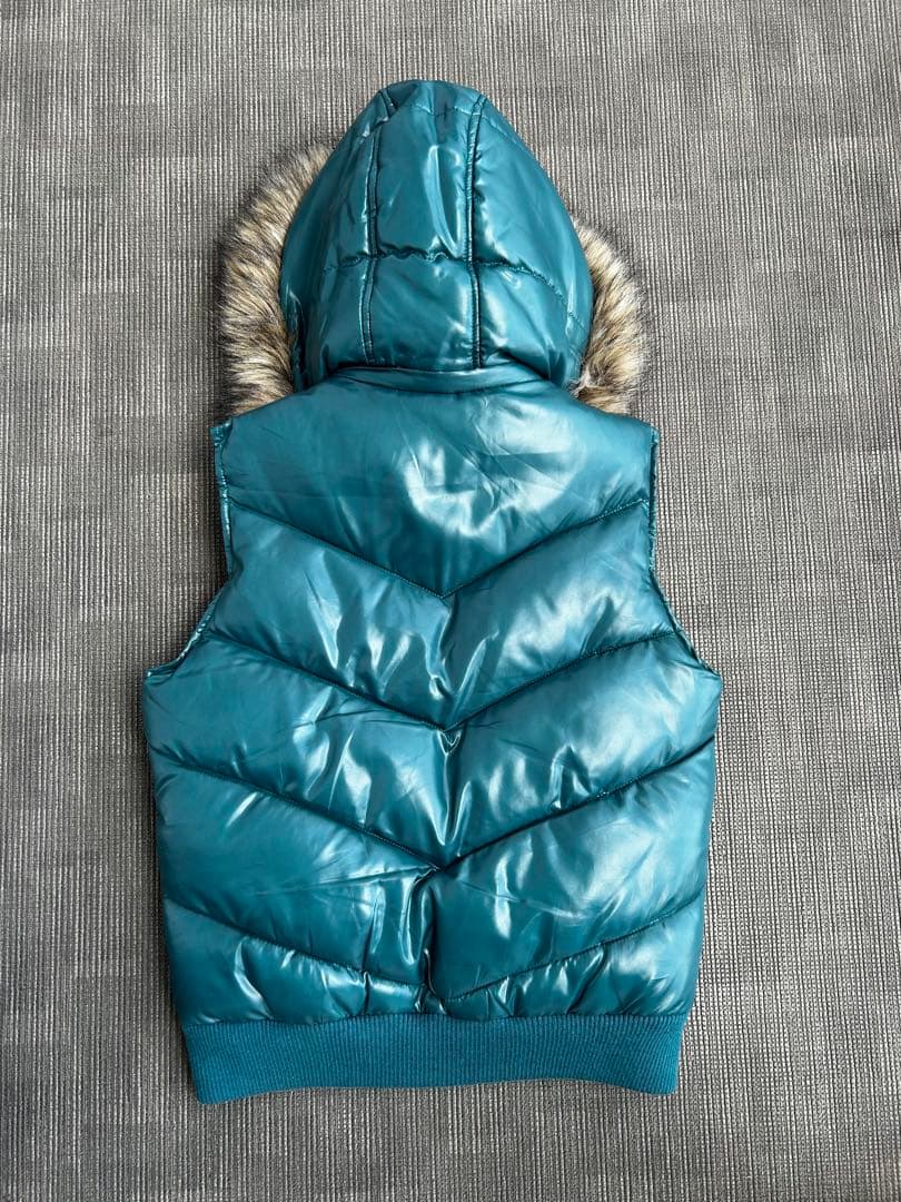 ファーダウンベスト グランジ y2k平成archive ギャル