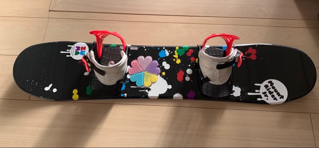 スノーボード板　ブーツ　バインディング三点セットキッズ135cm-140cm未満