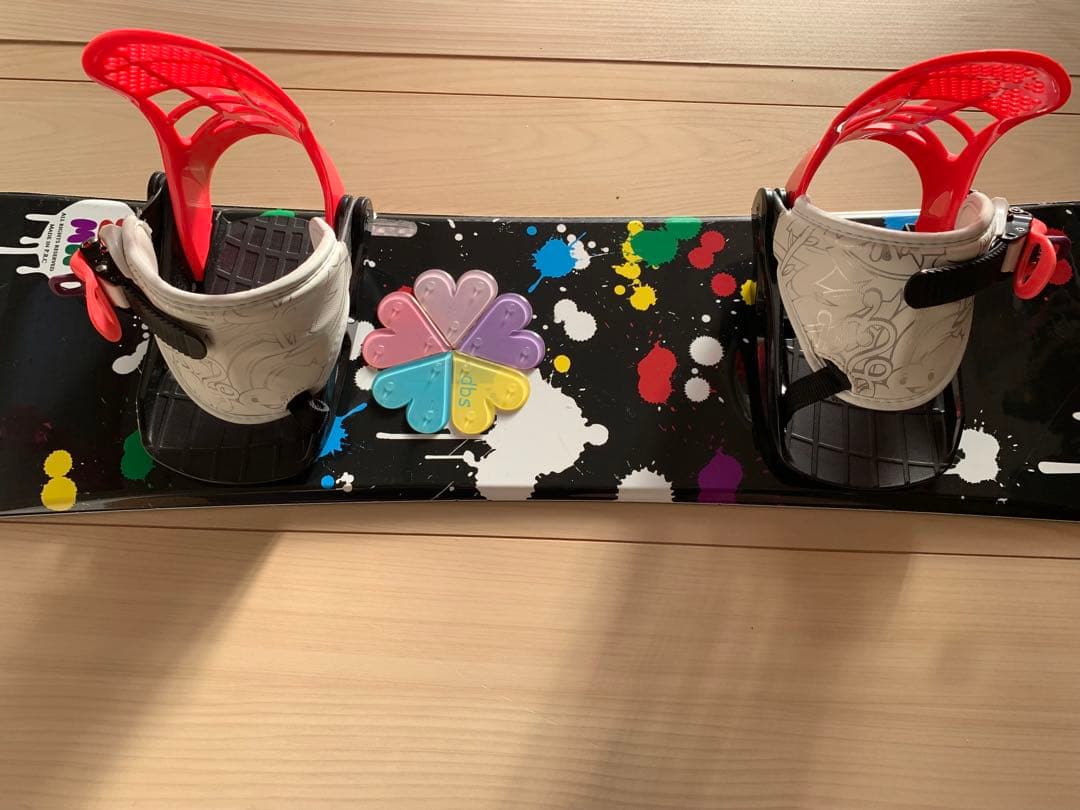 スノーボード板　ブーツ　バインディング三点セットキッズ135cm-140cm未満