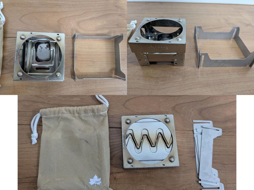 キャンプ用品まとめ売り　クッカー、バーナー、テーブル等　カーゴボックス込み