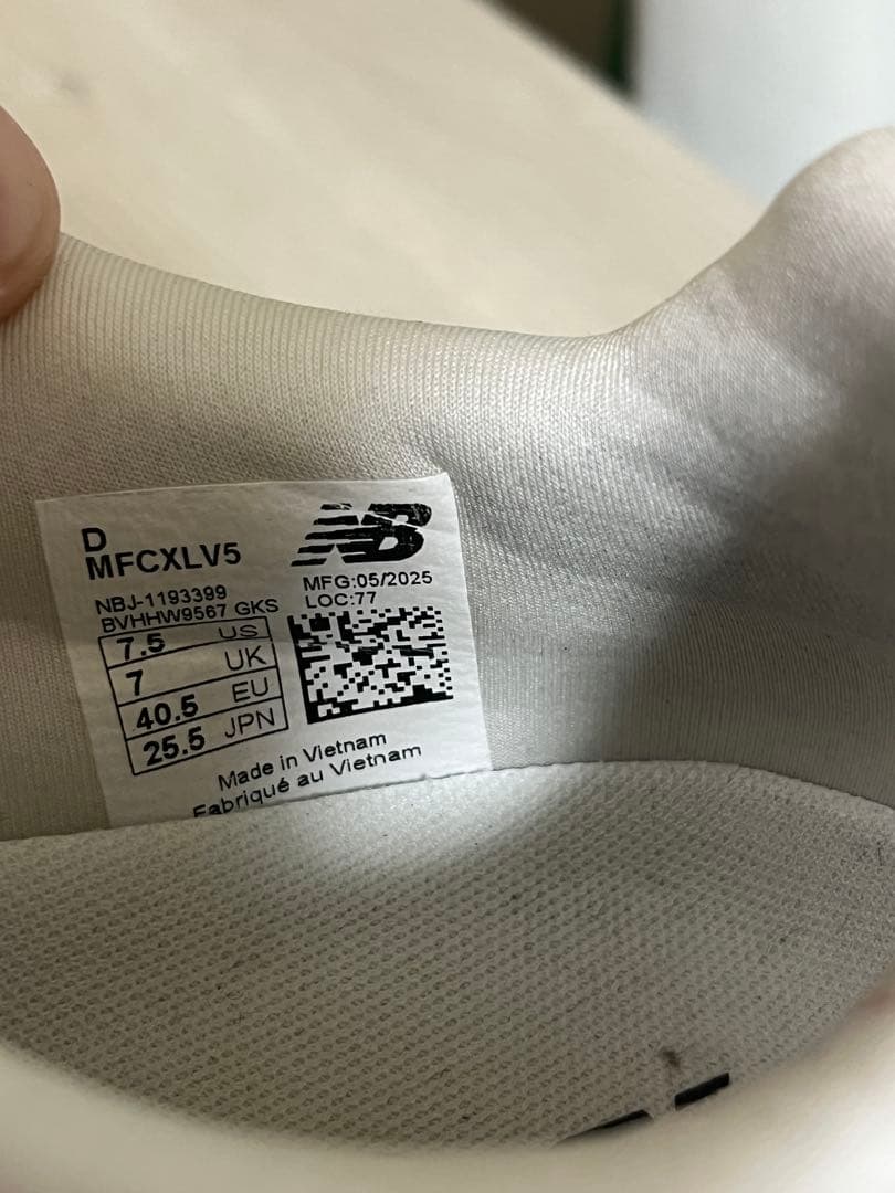 ニューバランス FuelCell Rebel v5 25.5cm D