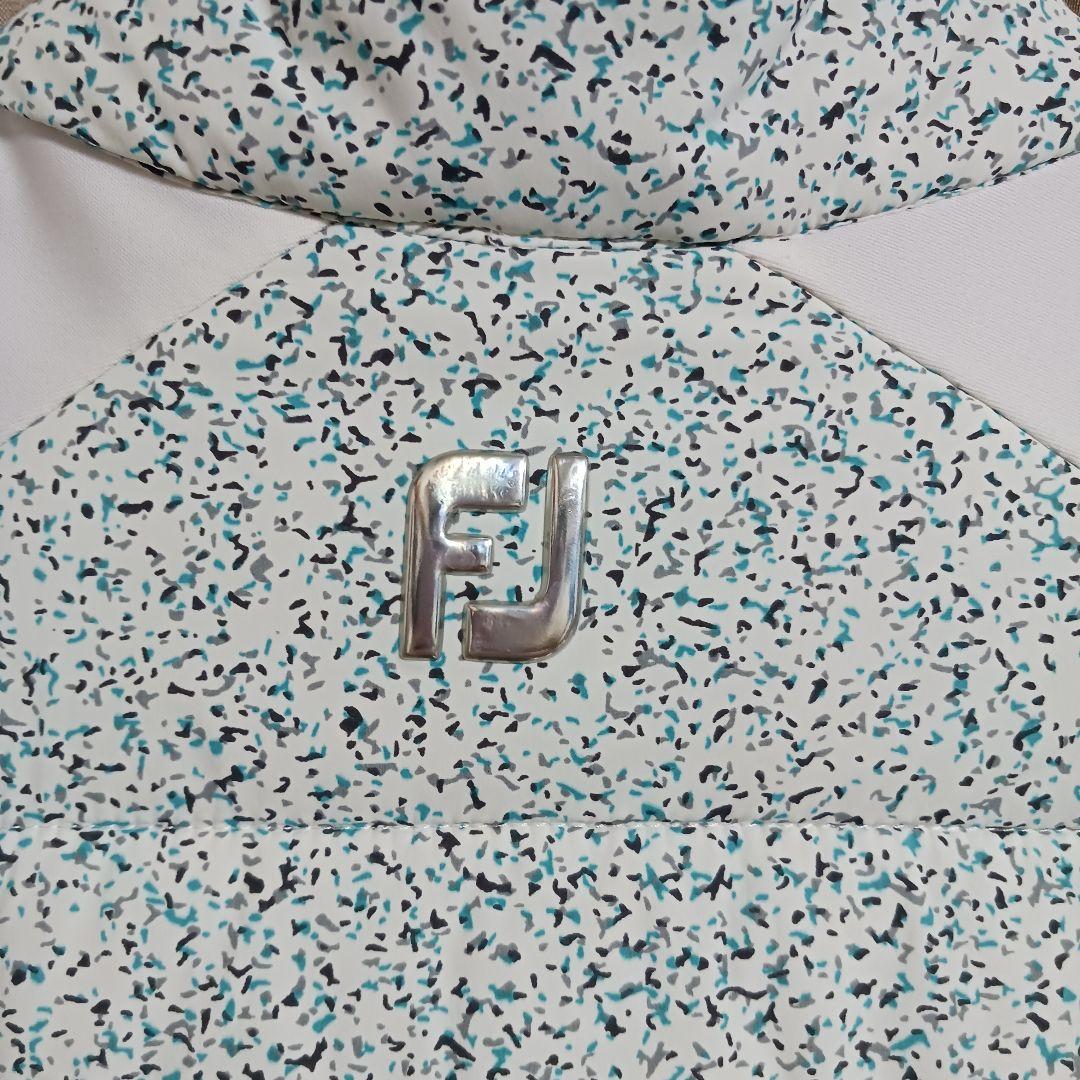 フットジョイ　ハイブリッドグラフィックジャケット ホワイト　美品　メンズ