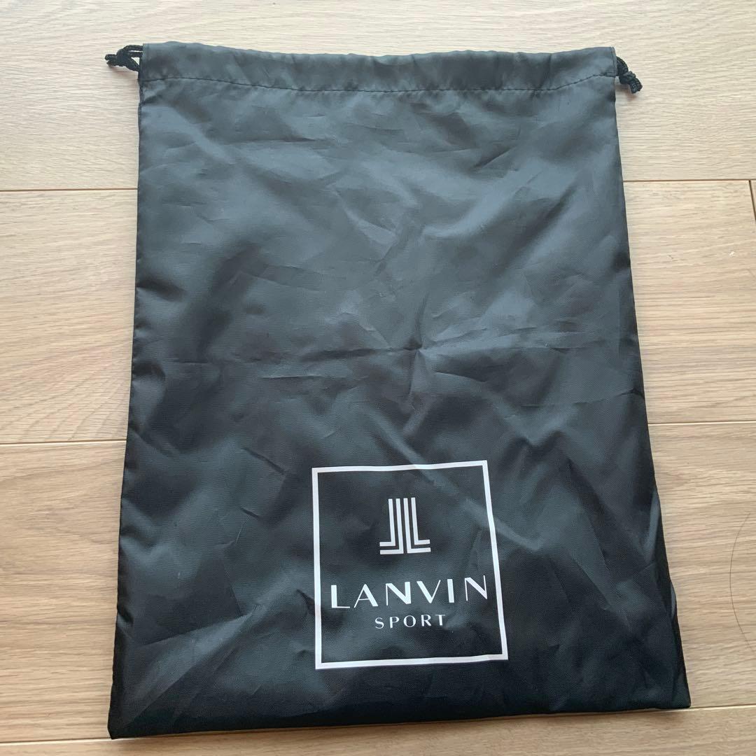 LANVIN SPORT ゴルフシューズ ホワイト・ブラウン　メンズ