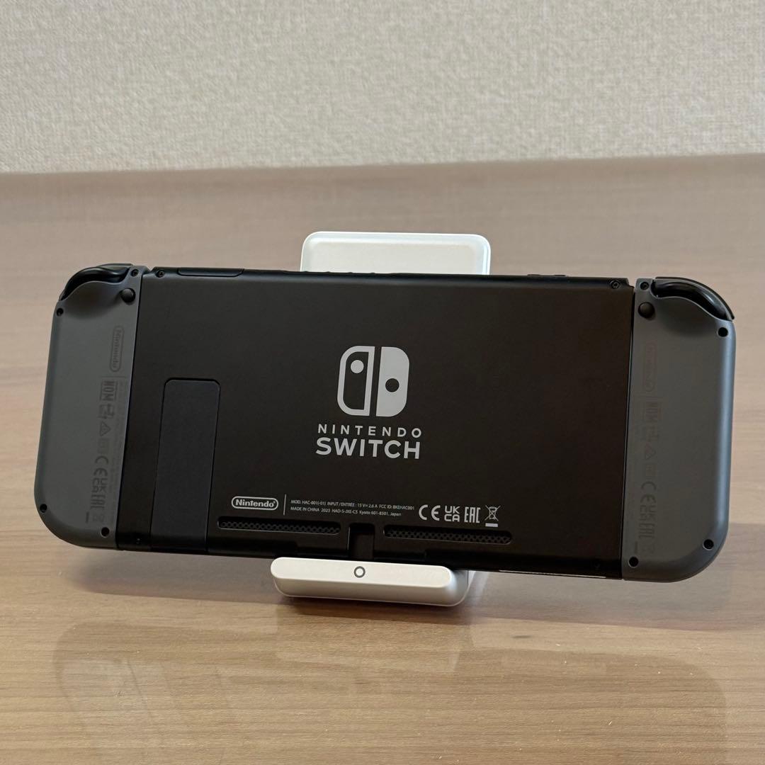6-152 Switch 本体 新型 グレー 箱付き
