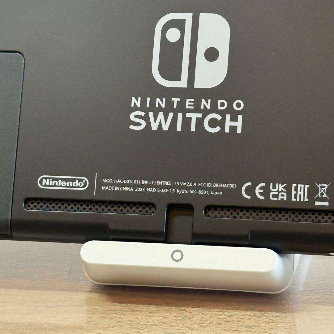 6-152 Switch 本体 新型 グレー 箱付き