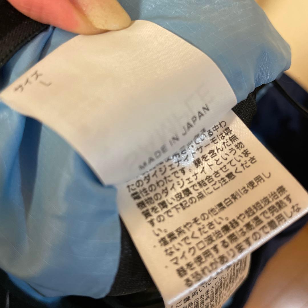 美品　phenix スキーウェア ネイビー　メンズL キズありサンプル品