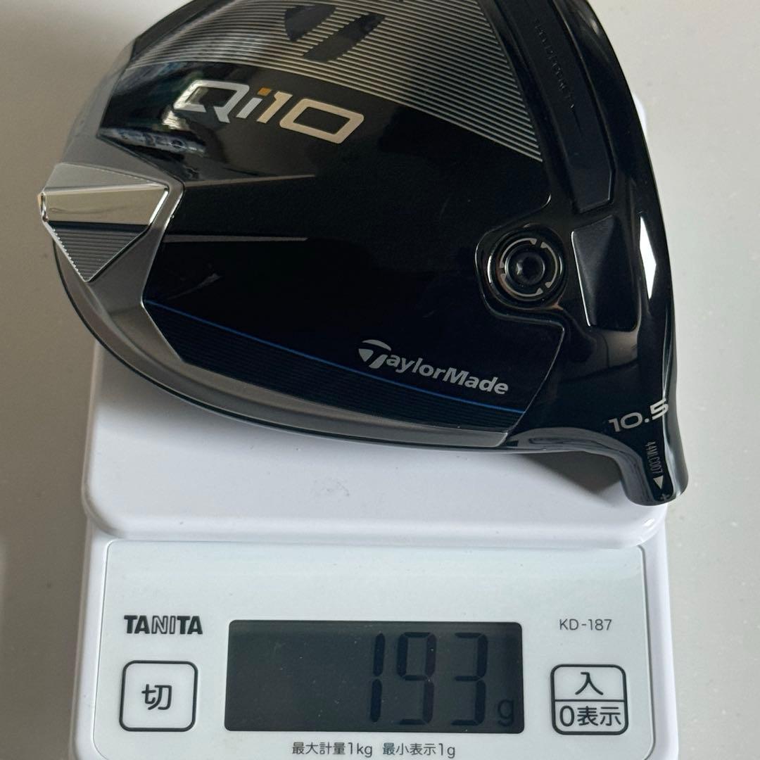 【ツアー支給品】テーラーメイド Qi10 ドライバー 10.5° ヘッドのみ