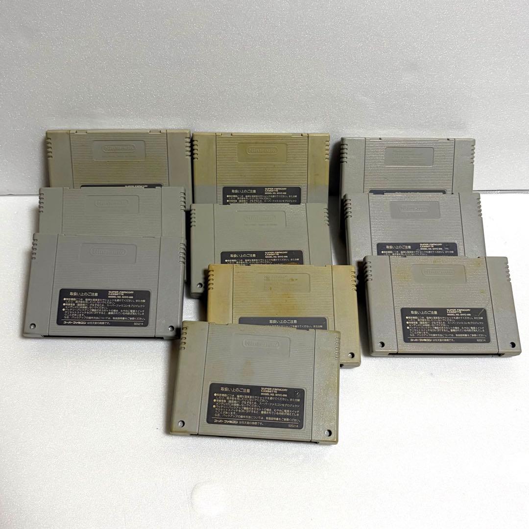 『ジャンク品』スーパーファミコン　カセット　まとめ売り　41点