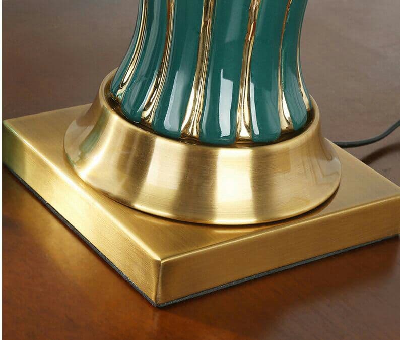 ヨーロッパ式電気スタンドスタンドのベッドサイドランプは\r\r セラミックランプの