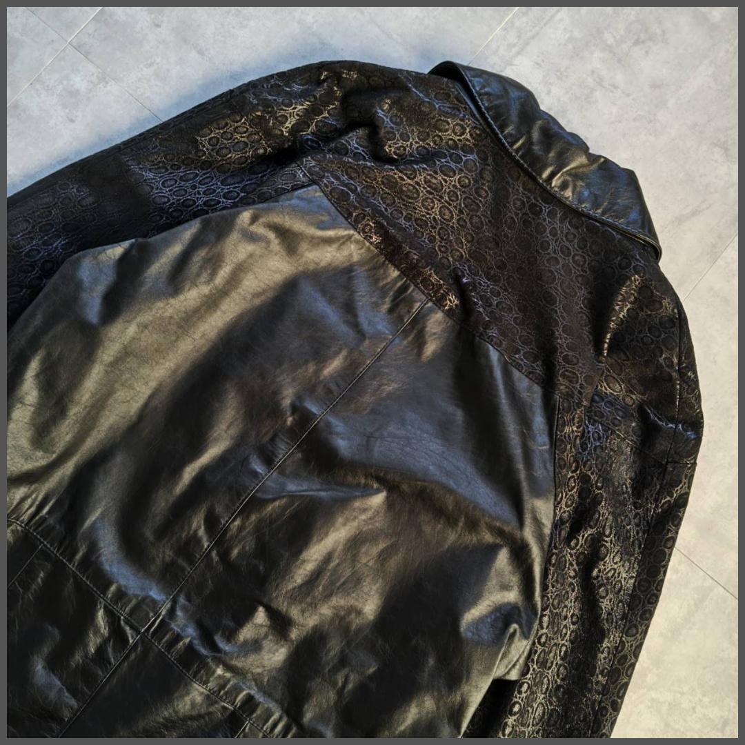 G-III vintage USA製 レザージャケット ロング丈 アメカジ 本革