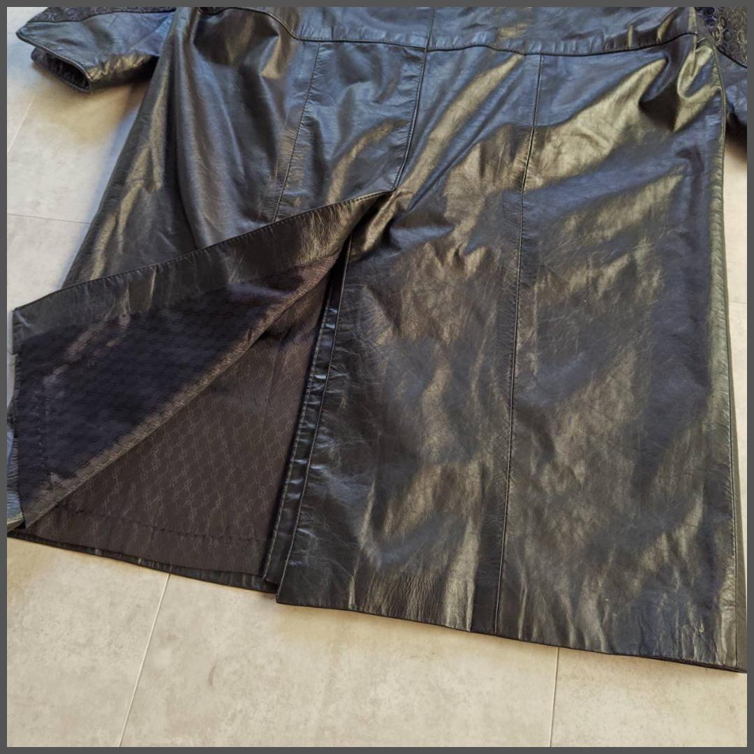 G-III vintage USA製 レザージャケット ロング丈 アメカジ 本革