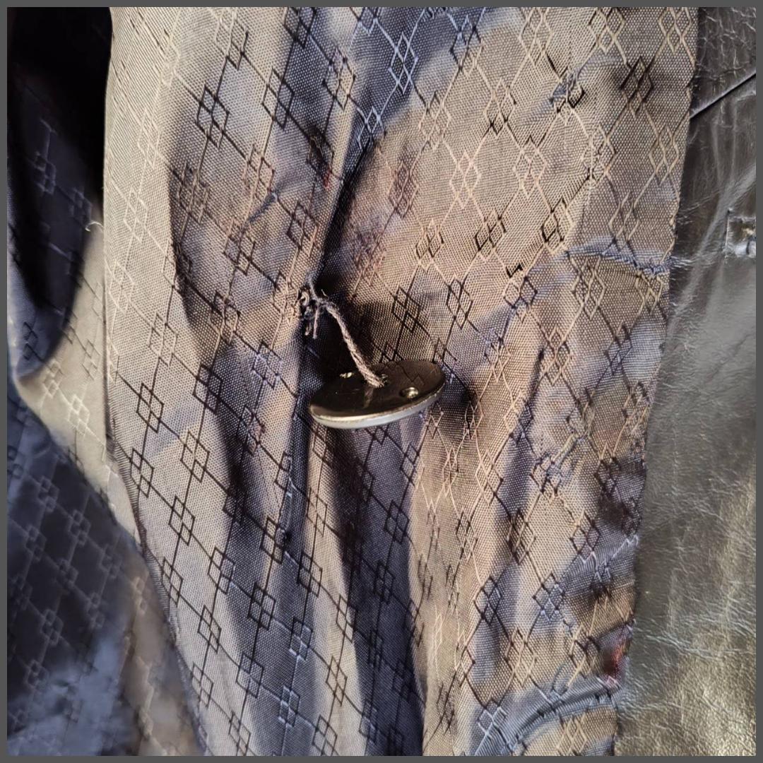 G-III vintage USA製 レザージャケット ロング丈 アメカジ 本革