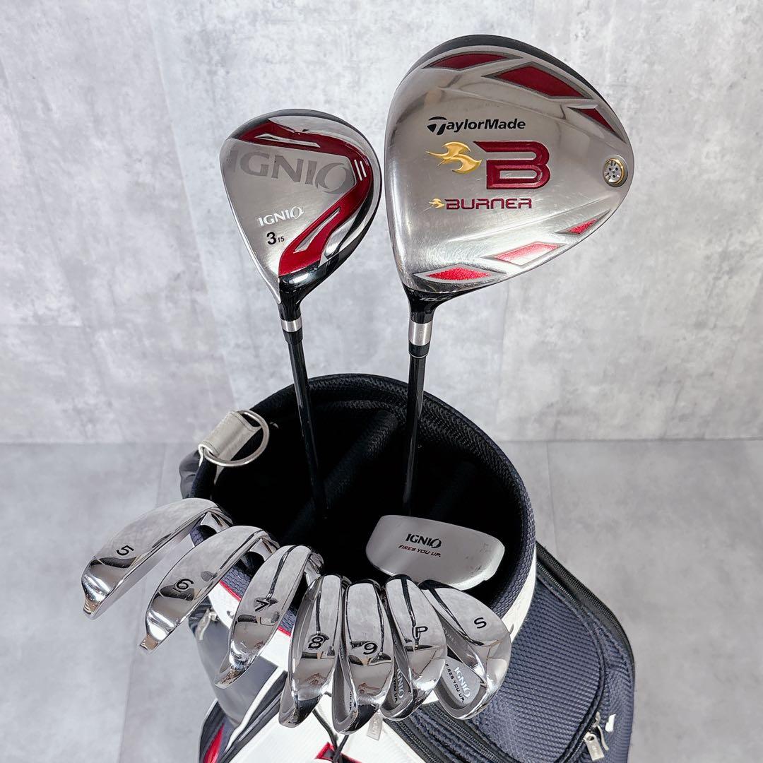 T519 左利き テーラーメイド 他 ゴルフクラブ メンズ フルセット 男性 R