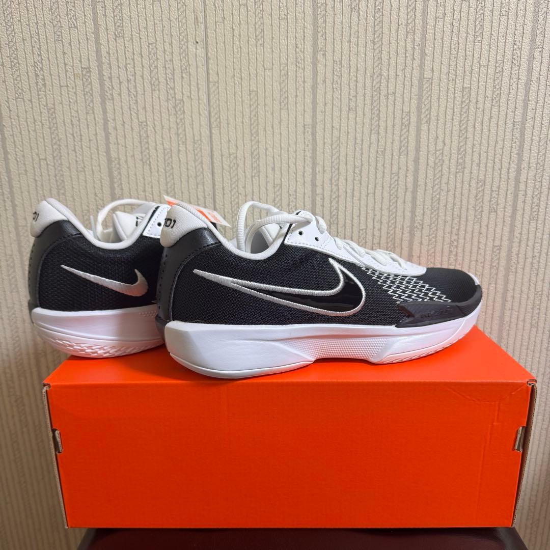 シューズ(男性用) Nike AIR ZOOM GT CUT ACADEMY EP BLK/WHT