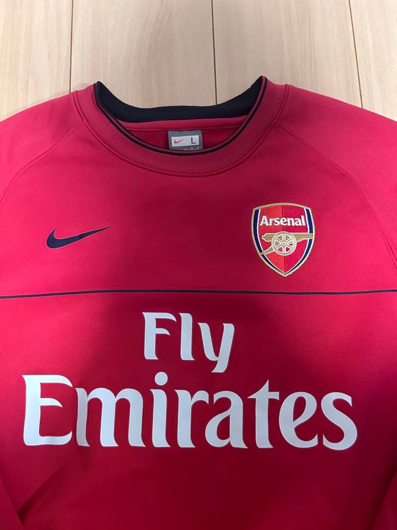 Nike Arsenal トレーニングウェア Lサイズ 赤