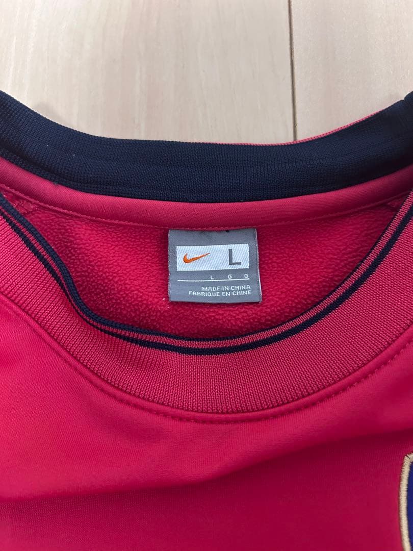 Nike Arsenal トレーニングウェア Lサイズ 赤