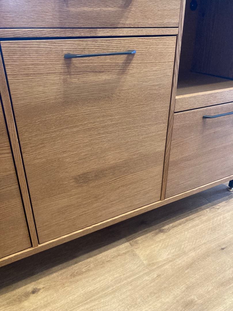 モモナチュラル食器棚・キッチンカウンター