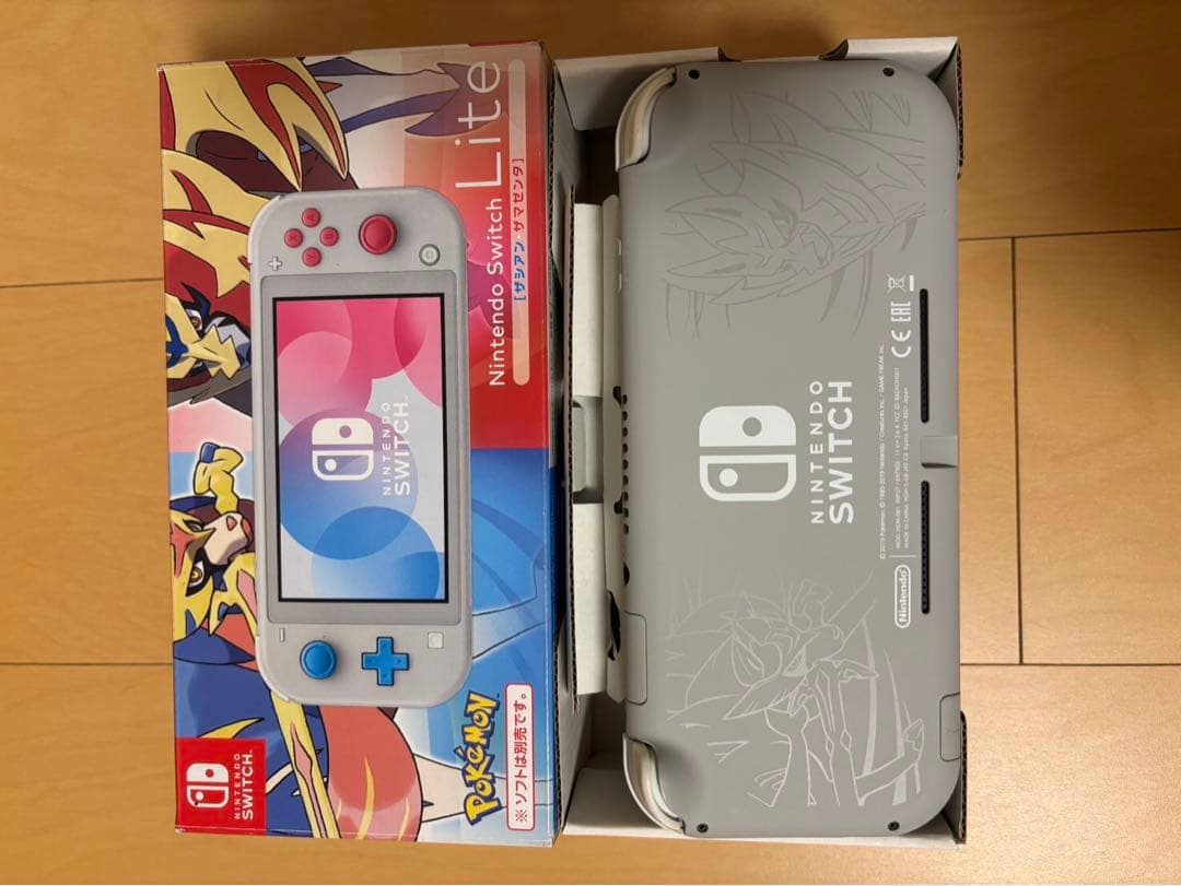 美品 Nintendo Switch Lite ポケモン ザシアンザマゼンタ