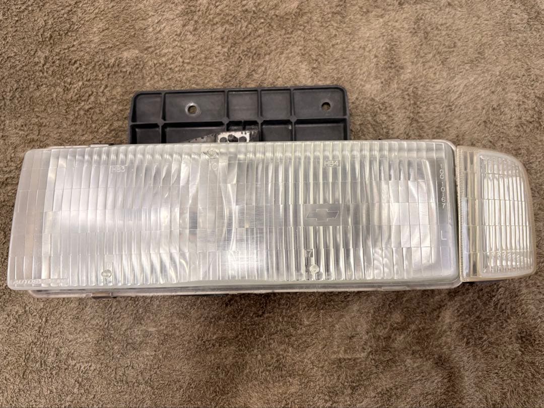 【さとさん専用】ヤナセ シボレーアストロ ヘッドライトレンズ/パークシグナル