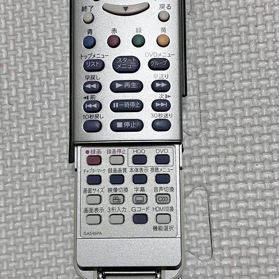 SHARP AQUOS DVD HDD レコーダー　DV-AC32　リモコン付き