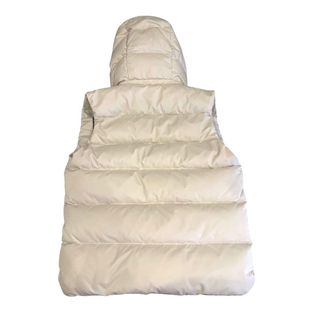 ムーレー　BR別注　ゴールドパーツ　ダウンベスト　FIRE-WKO アイボリー