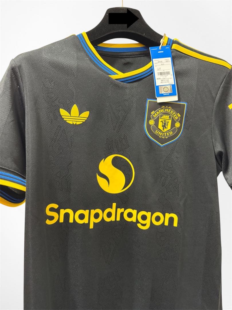 【新品未使用】【CUNHA10】マンチェスターユナイテッド 25-26サードXL