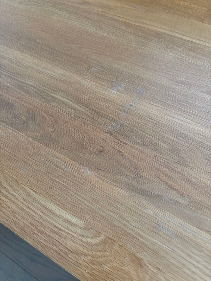 無印良品 無垢材ローテーブル（オーク材）